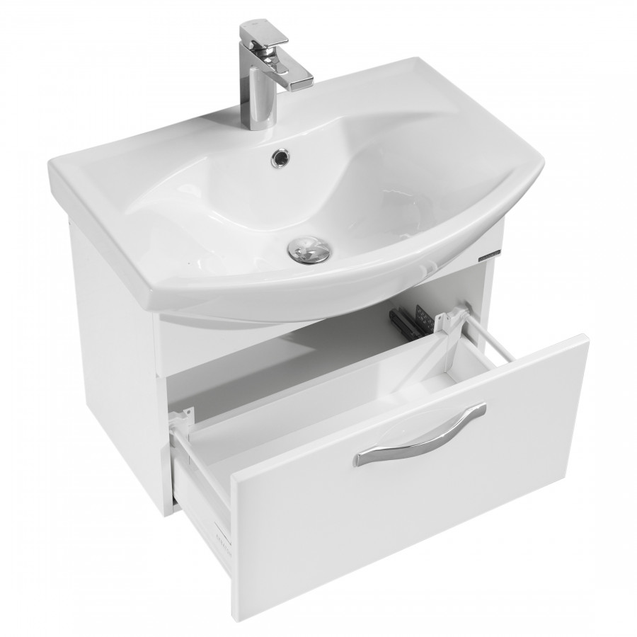 Тумба АРИЯ 65, подвесная, бел. (под раковину СМАЙЛ 65)