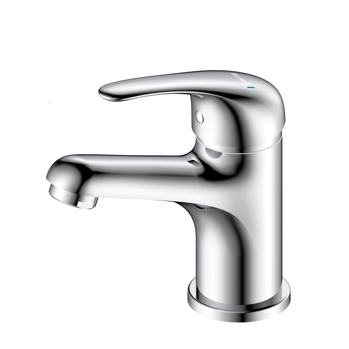 Смеситель ROSSINKA A35-13 для раковины монолитный, хром