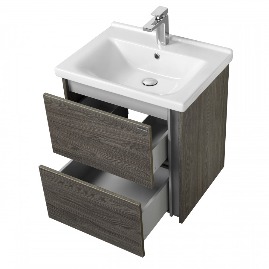 Тумба СТОУН 60, грецкий орех (под раковину МИРАНДА 60)