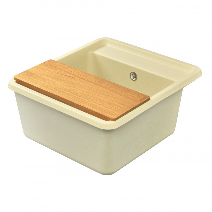 Мойка для кухни  Беллис 57 570x510x250 мм, прямоуг., шампань