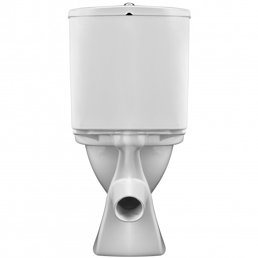 АЛЬКОР Унитаз-компакт (эконом), косой выпуск, 2-х режимная арматура, сиденье полипропилен. САНТЕК 