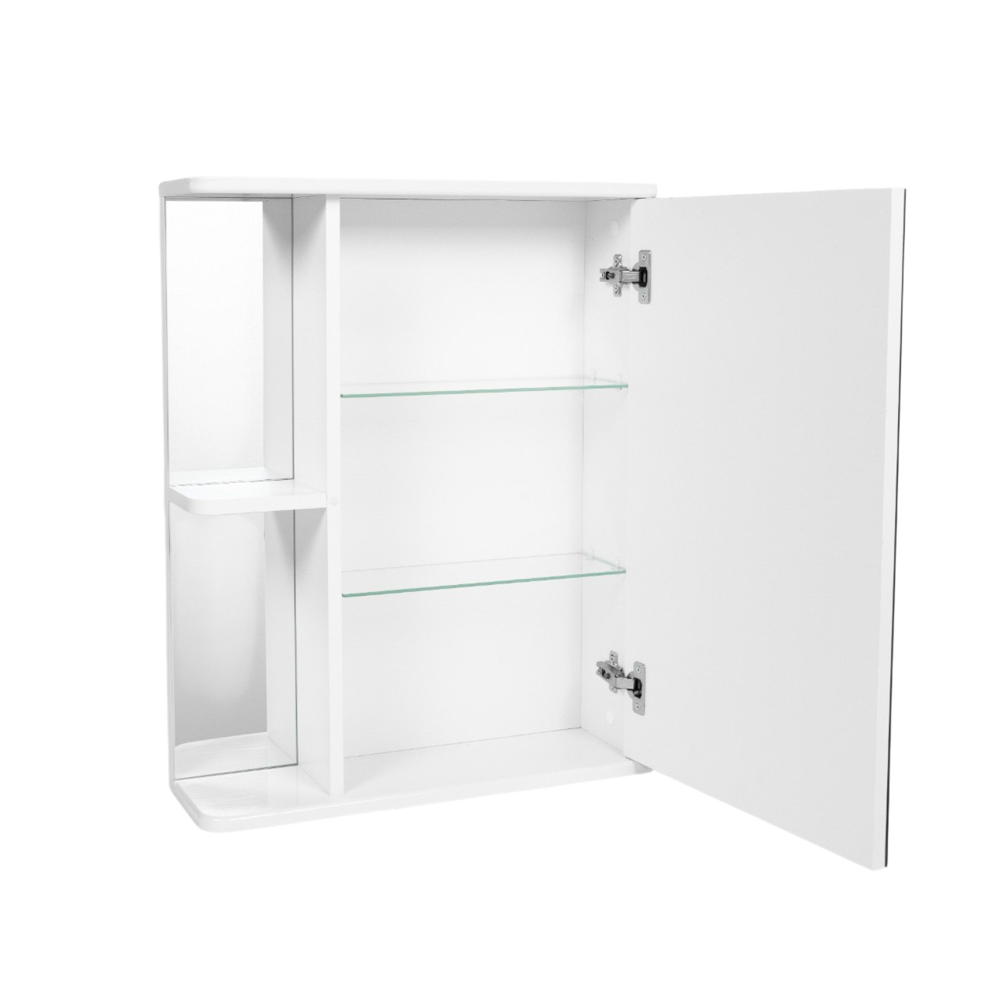 Зеркальный шкаф VIANT ПАРИЖ 55 подвесной белый (VPAR55-ZSHR)