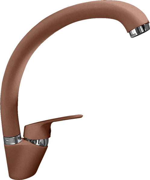 GF Смеситель для кухни боковой D-35mm (терракот)