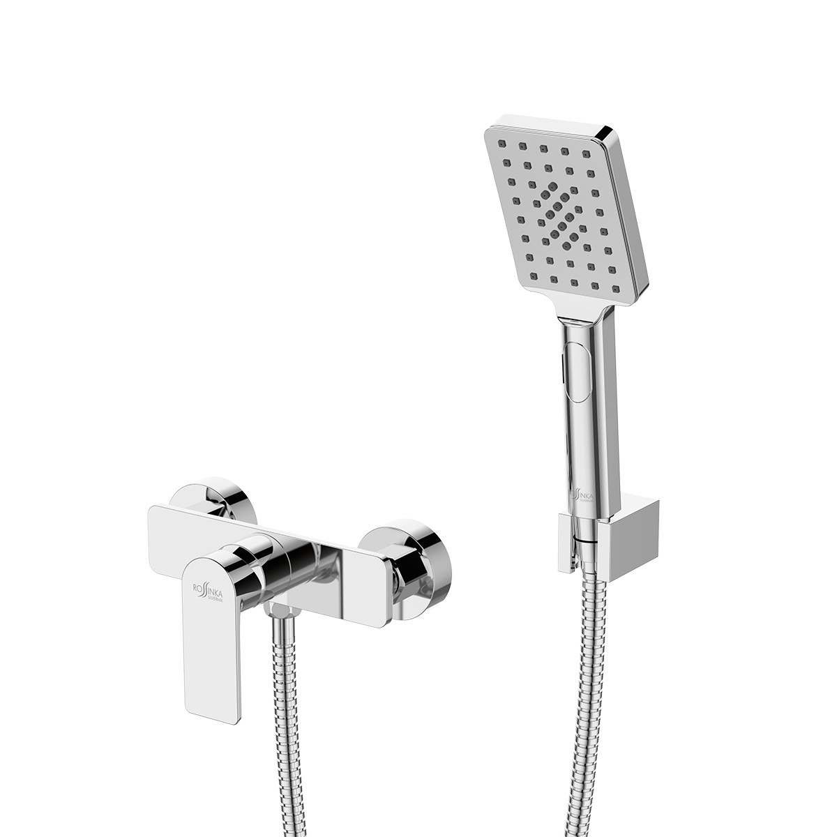 RS5 Смеситель для душа, без излива с гигиен.лейка, р/ОД, хром, ROS, RS50-42