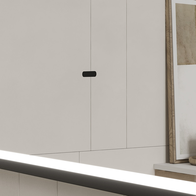 Зеркало EQUIL Lago LED 60 черный