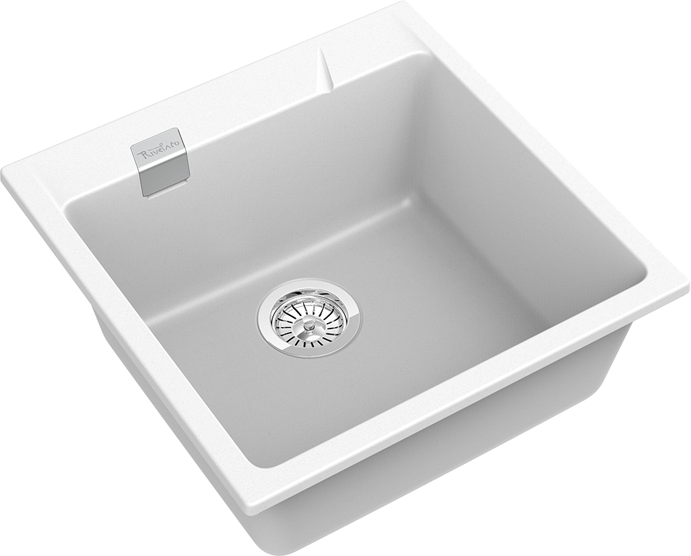 RIVELATO Мойка RAUM 50  1-чаша 500*510мм brina арт.