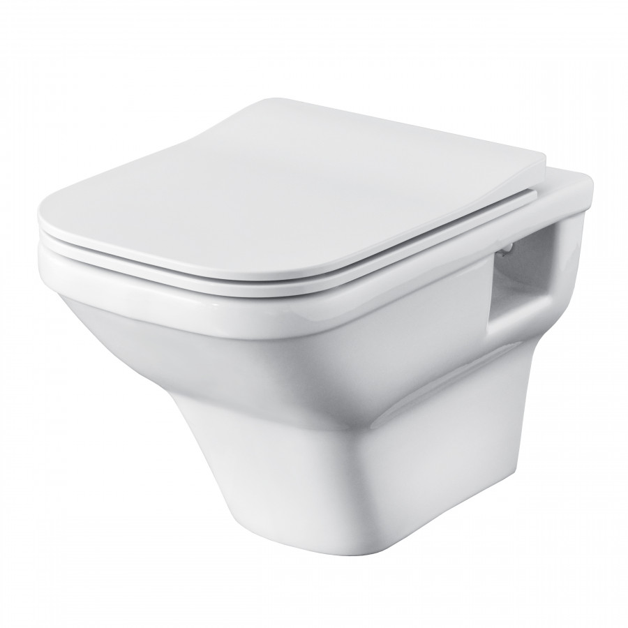 ПЭК ЛАЙН rimless (подв.б/ободк. унитаз с тонк. сид.SC, инсталляция, панель хр. гл. САНТЕК