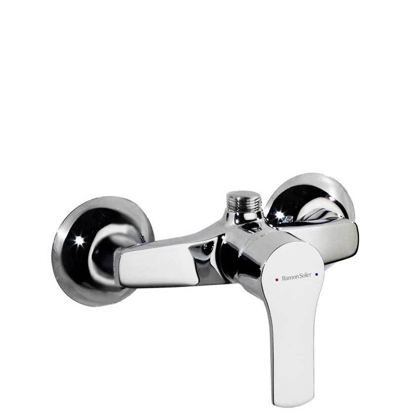 Смеситель для душа однорычажный под стойку для тропического душа TITANIUM 1838S