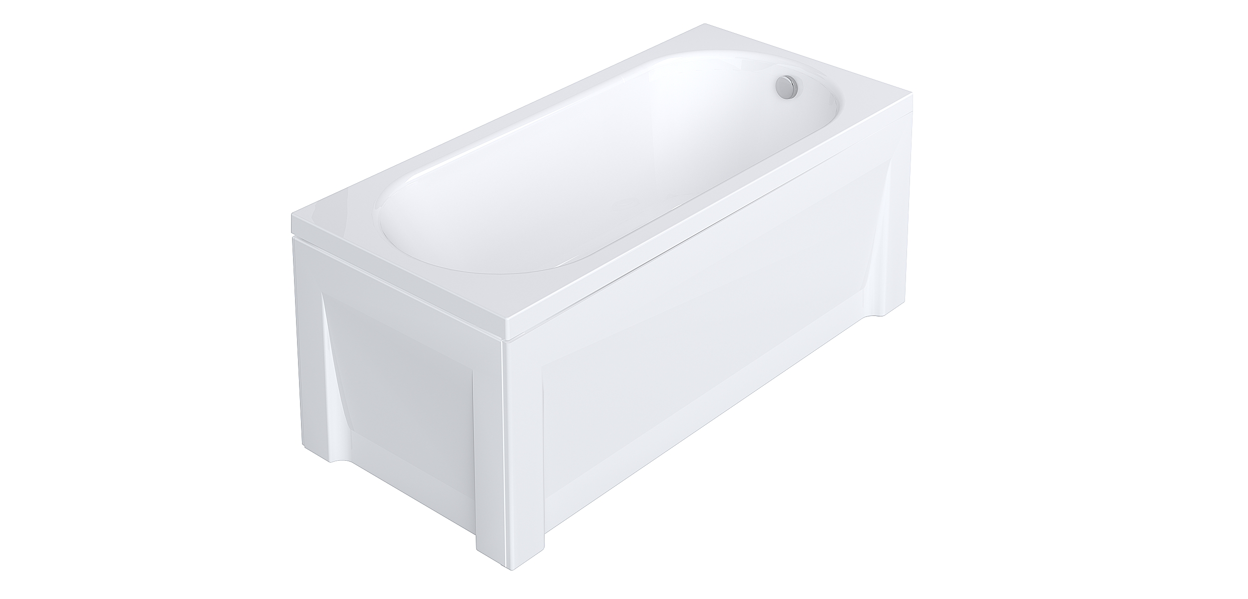 Ванна акриловая ALEX BAITLER BAIKAL 160*70 белая