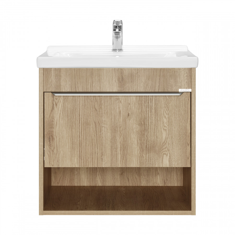 Тумба-умывальник ХОУП 60, 1 ящ., подвесная, орех (под раковину МИРАНДА 60)