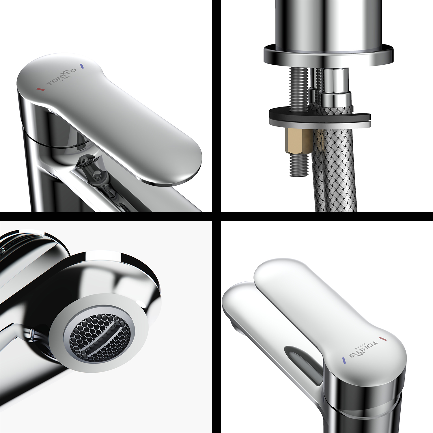 Смеситель для раковины TOKITO KANDA хром (TOK-KAN-1011)