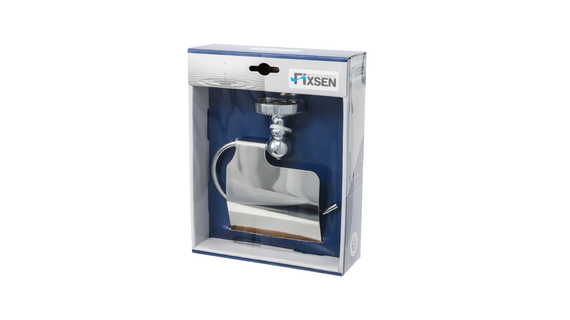 Бумагодержатель с крышкой FIXSEN Style (FX-41110)