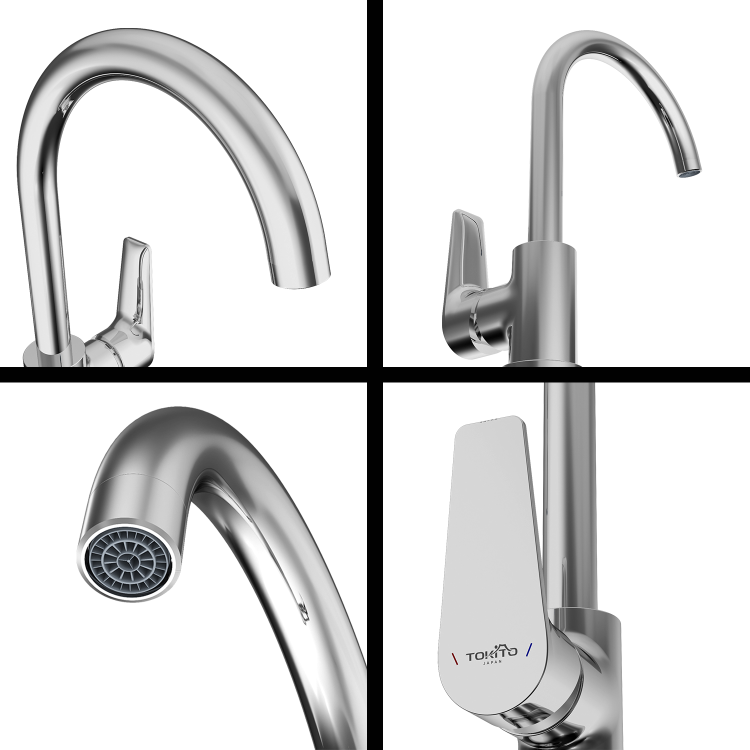 Смеситель для кухни TOKITO TOYAMA хром (TOK-TOY-1013)