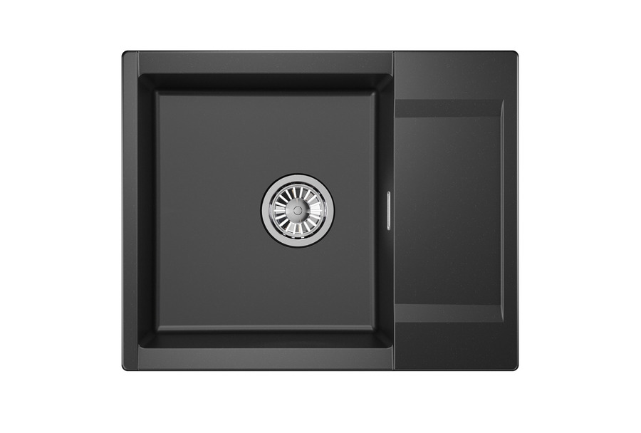 Кухонная мойка GRANULA (6202, ШВАРЦ)