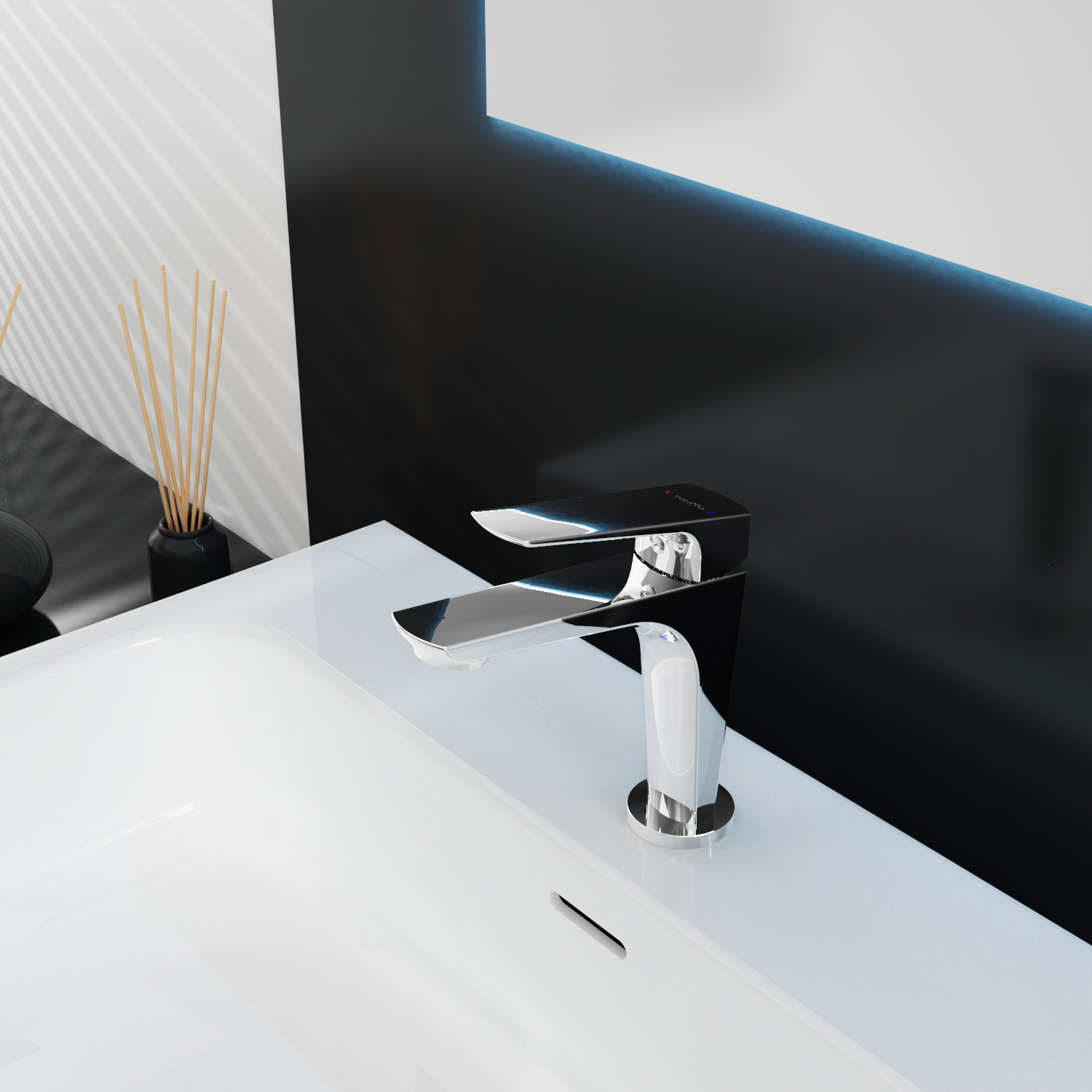 Смеситель для раковины TOKITO SENDAL хром (TOK-SEN-1011)