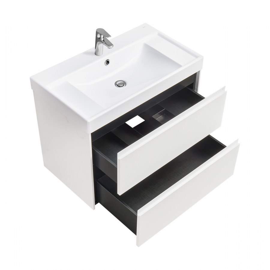 ONA Модуль для раковины 800 мм, 785x450x565 мм, с 2 ящиками, бел. матовый, ROCA