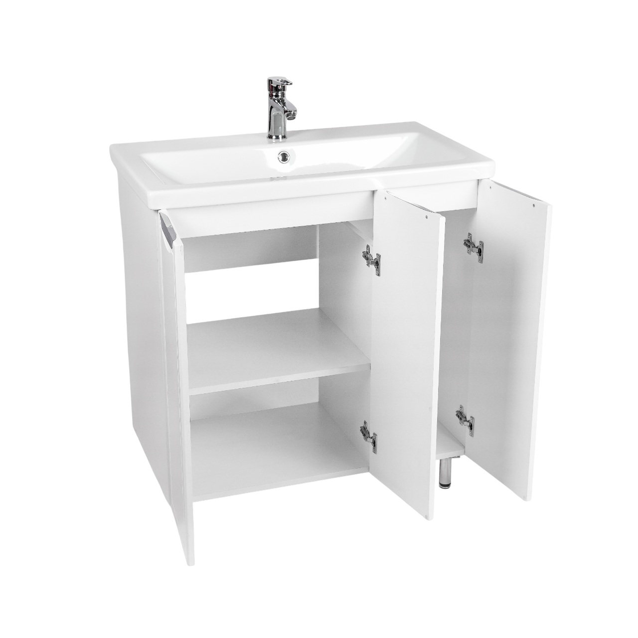 Тумба под раковину VIANT ЛИМА 80 напольная белый (VLIM80CO-T3ST)