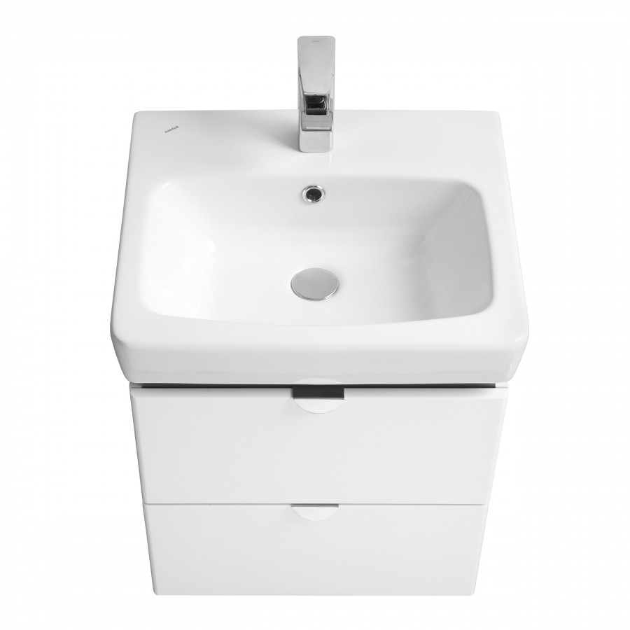 Тумба СКАЙ 60, белая (под раковину НЕО 60)