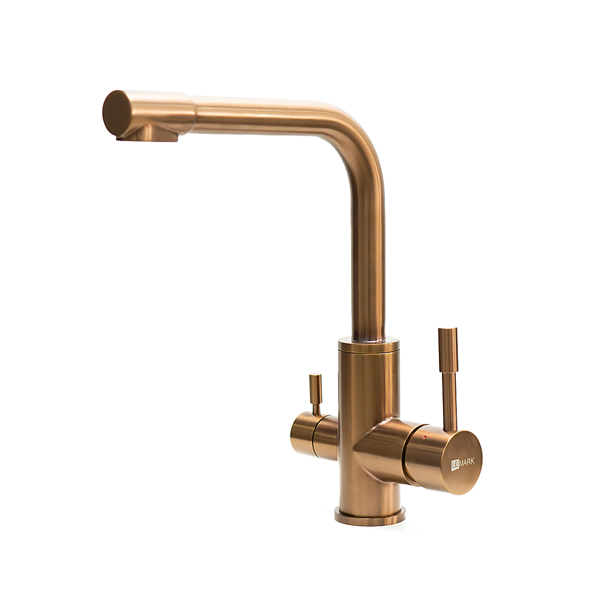 Expert Смеситель для кухни, выс.пов.излив 210мм фильтр.воды, р/ОД, роз.золото.нано, LM, LM5061RGN