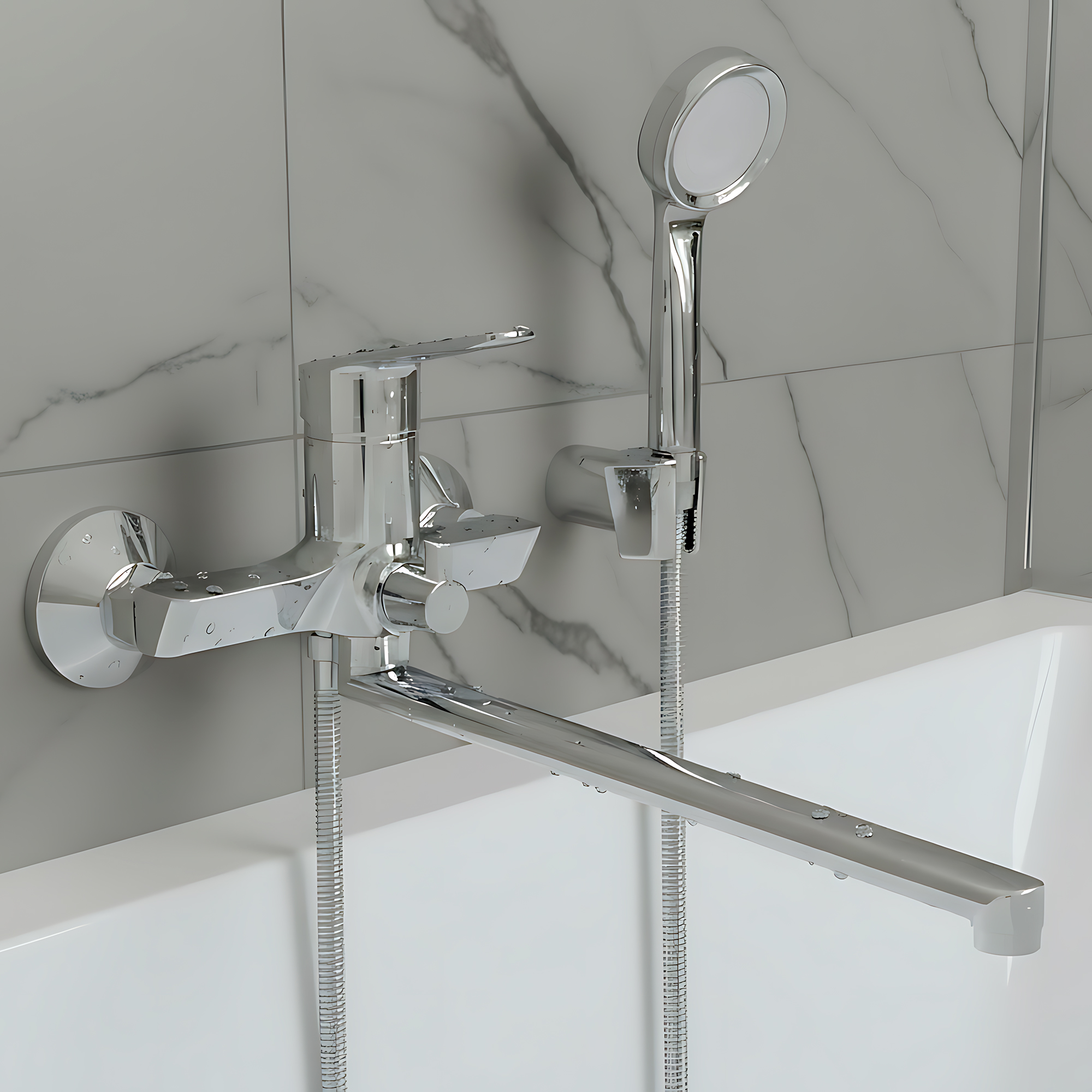 Смеситель для ванны TOKITO KONAN хром (TOK-KON-1015)