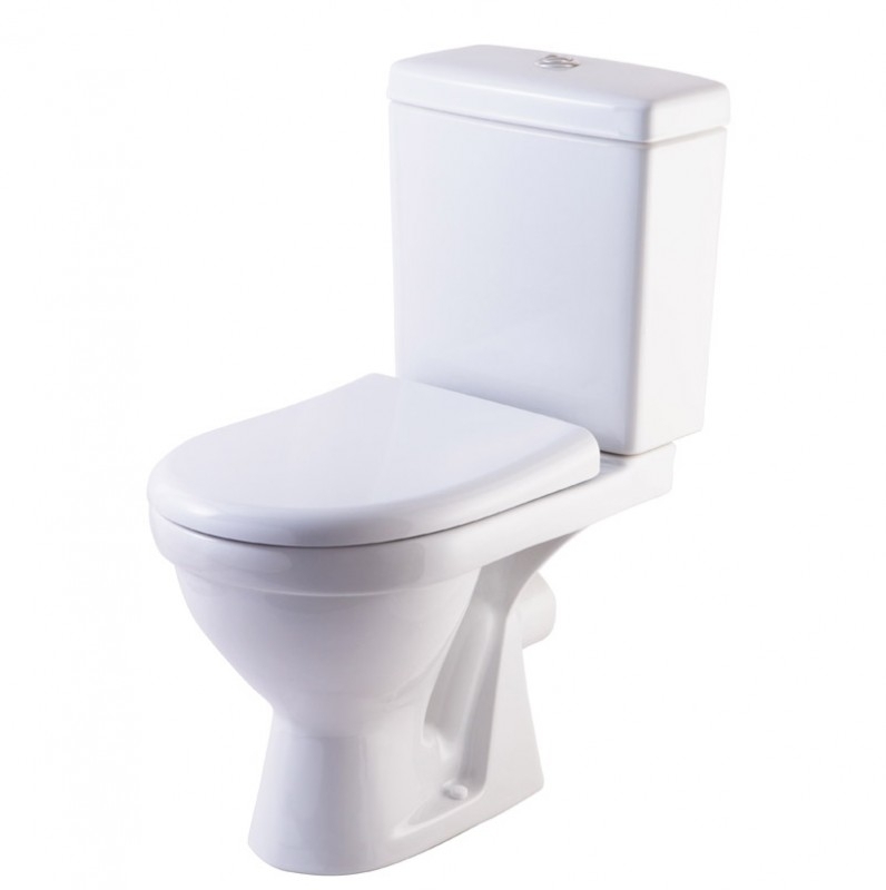 НЕРО Унитаз-компакт горизонт. вып. с 2-х реж. арматурой, сиденье дюропласт soft-close с системой быс