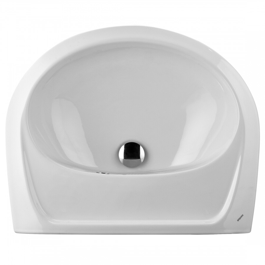 БРИЗ Умывальник б/отв. 50 см., хр.кольцо, крепление, САНТЕК