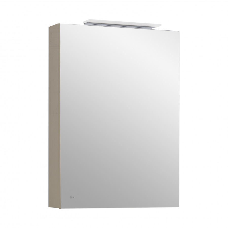 OLETA Зеркальный шкаф 50, правый, капучино