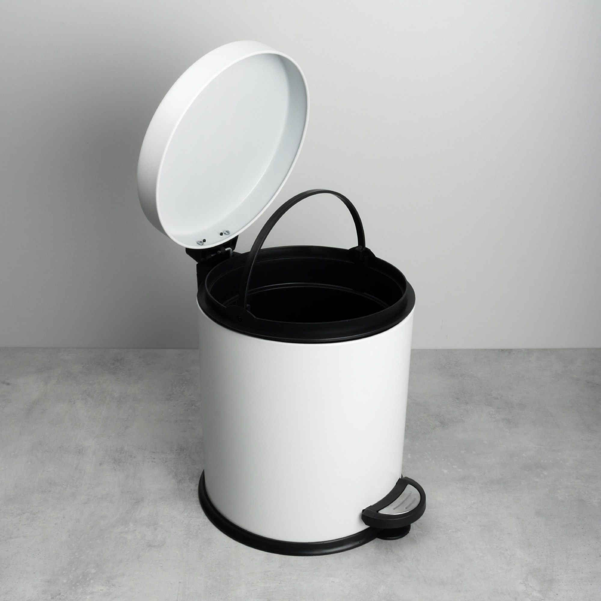 Ведро с крышкой 5 л FIXSEN белый (FX-34024W)