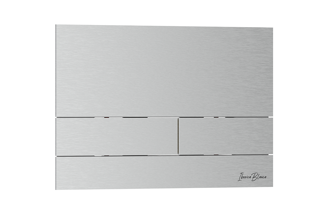 Кнопка смыва IBERICA BLANCA INOX-S нержавеющая сталь, хром матовый (IB.B016.01)