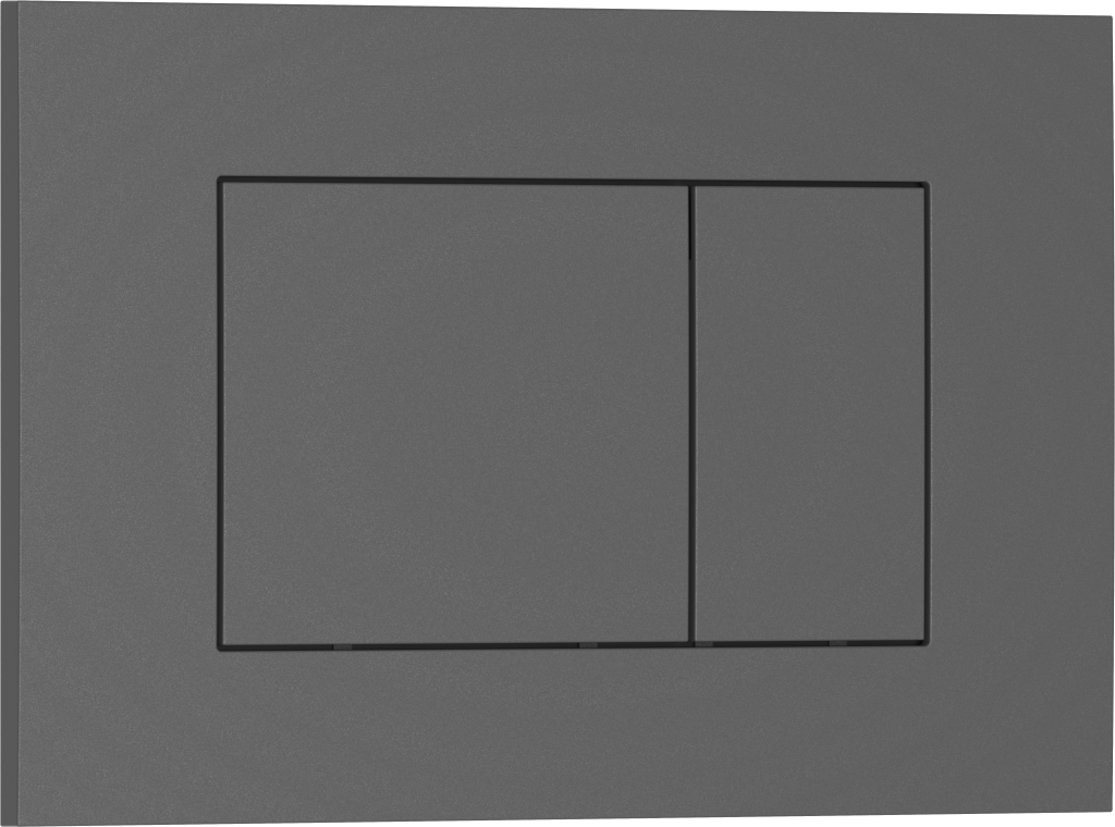 Комплект 2в1 IBERICA BLANCA инсталляция SILENCIO MINI, кнопка смыва ESTI-S серый матовый (IB.001M.856)