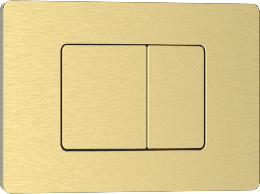 Кнопка смыва IBERICA BLANCA INOX-C нержавеющая сталь, золото матовое (IB.B011.005.000)
