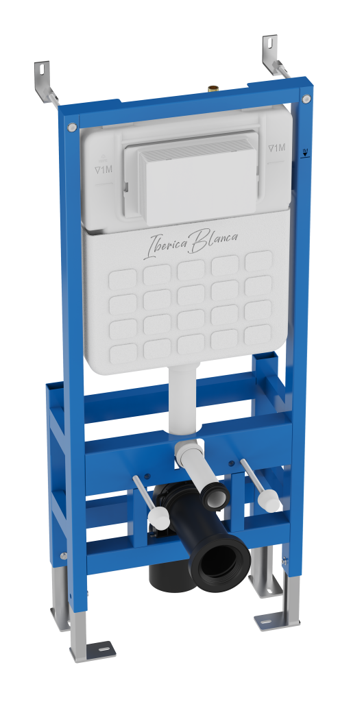 Инсталляция для подвесного унитаза IBERICA BLANCA SILENCIO LIBERO свободностоящая  (IB.002Lib)