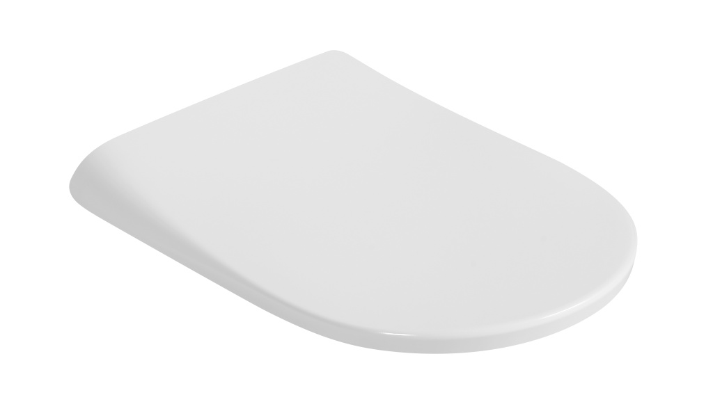 Сиденье для унитаза IBERICA BLANCA BILBAO ALTO, MAXI тонкое с магнитным держателем дюропласт soft close белое (IB.ЗИП.0024)