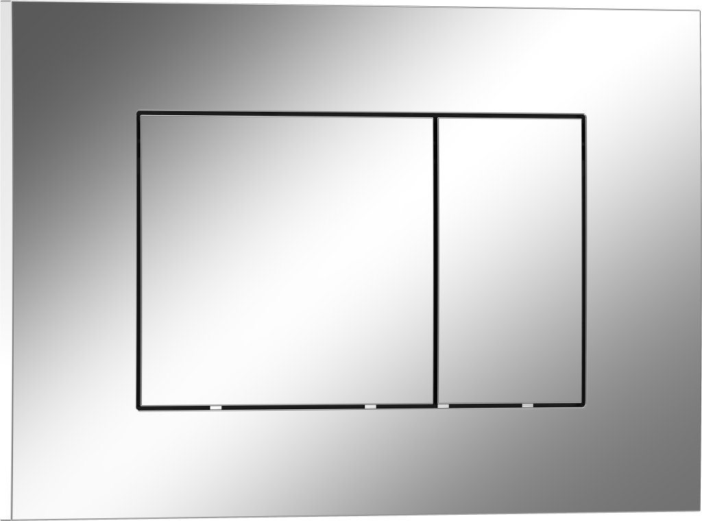 Кнопка смыва IBERICA BLANCA ESTI-S ABS-пластик, хром глянцевый (IB.B085.003.002)