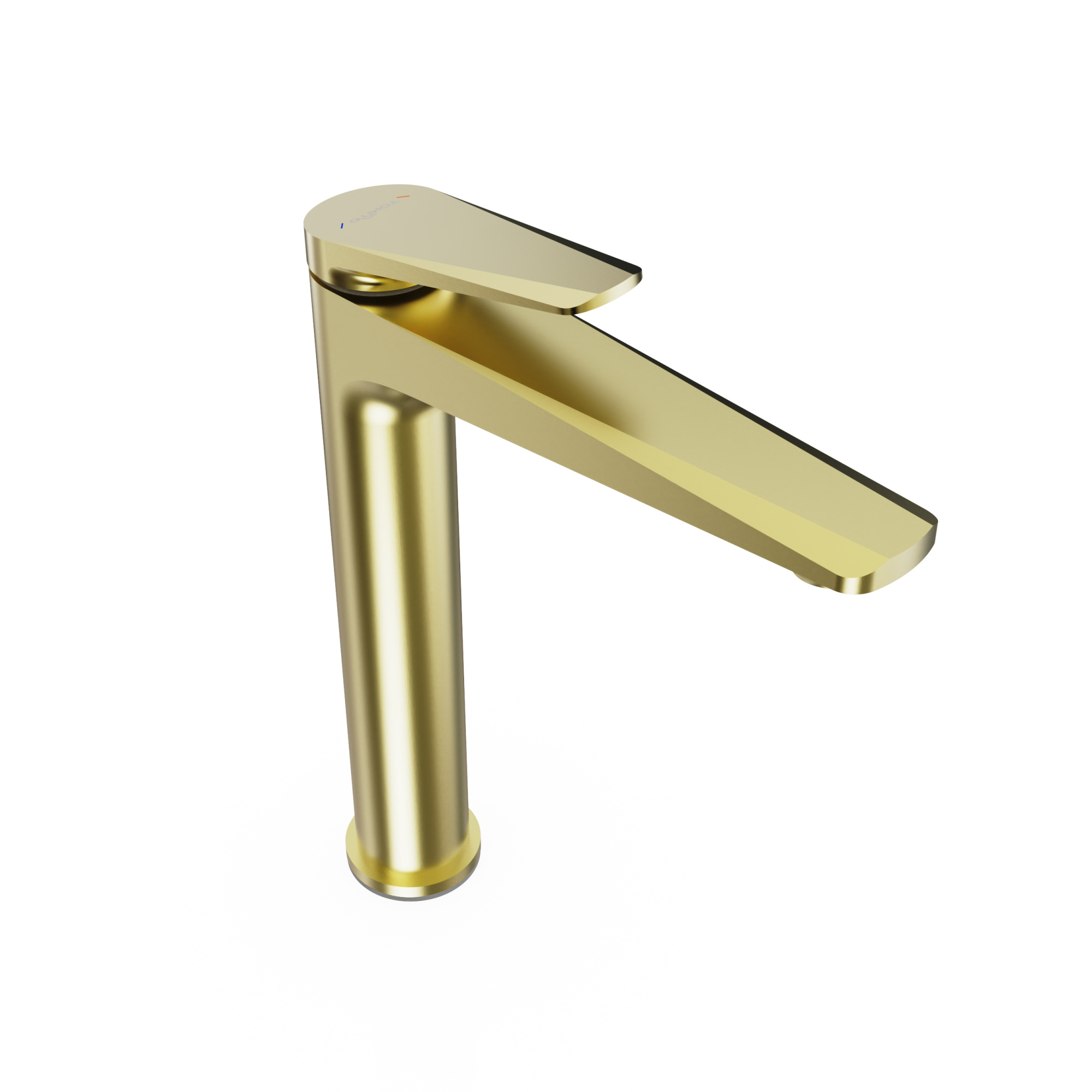 Смеситель для раковины TOKITO KIN брашированное золото (TOK-KIN-1012)