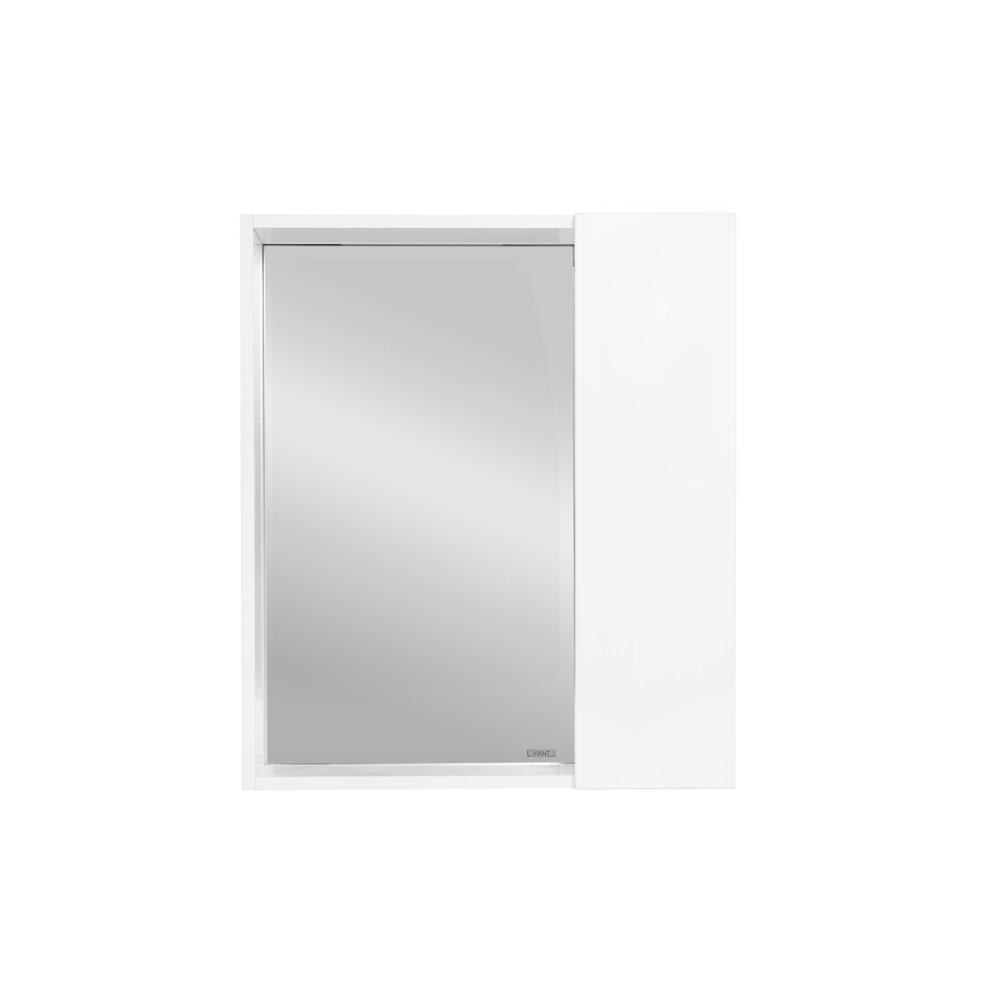 Зеркало со шкафом VIANT БЕРЛИН 60 подвесное белый (VBER60BEL-ZSH)