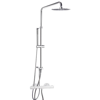 Душевая штанга с тропическим душем и душевым комплектом T20002RM250