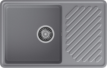 GranFest QUARZ (GF-ZL52) Мойка для кухни 760*480мм (темно-серый)