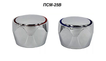 Маховик для смесителя ПРОФСАН под квадрат металл PSM-25B-77 пара