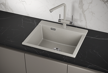 Кухонная мойка GRANULA (5804, БАЗАЛЬТ)