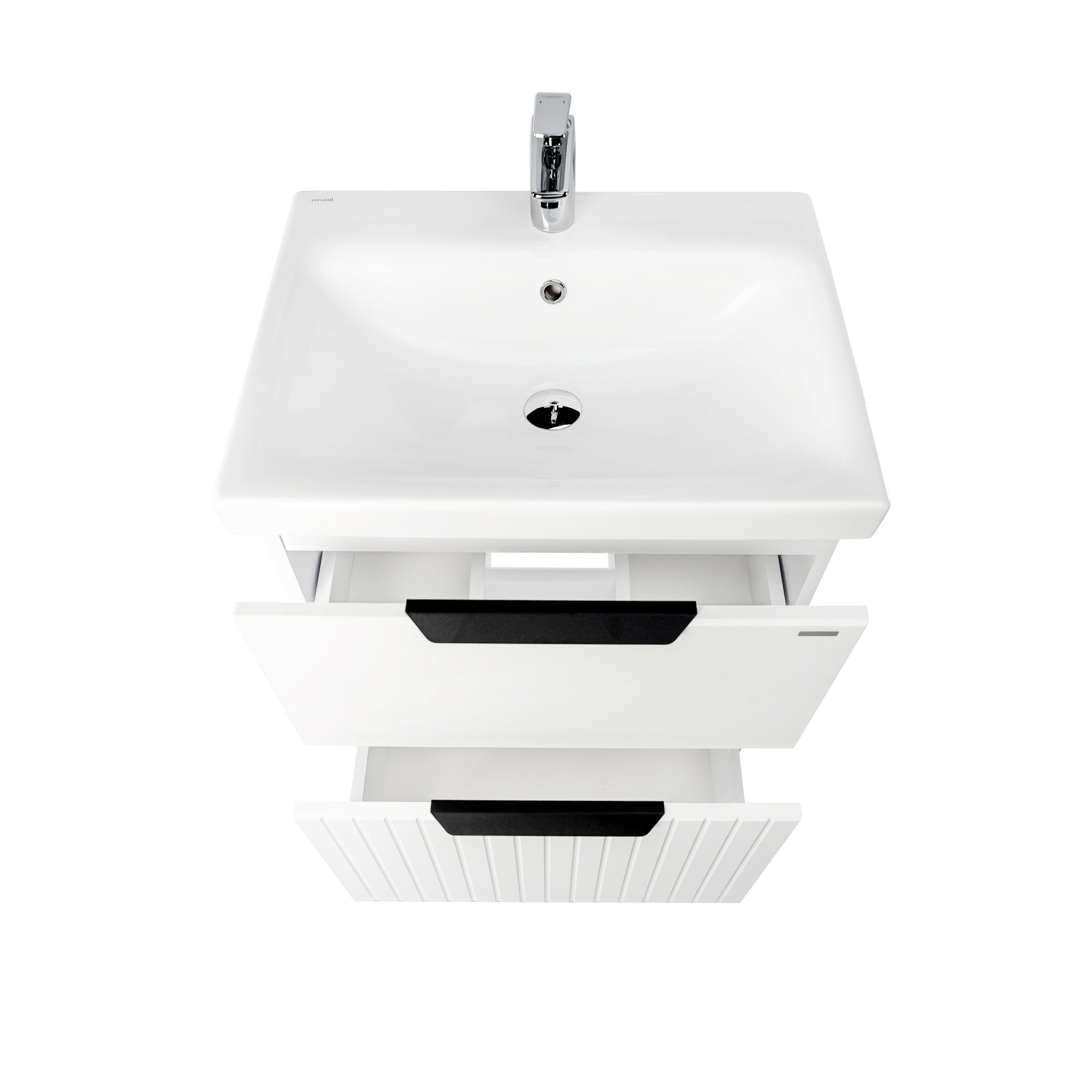 Тумба под раковину VIANT СИЦИЛИЯ 60 напольная белый (VSIC60MDBEL-T2Y)