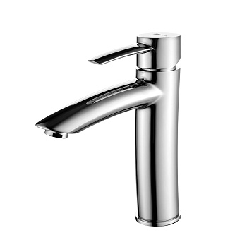 Atlantiss Смеситель для раковины, монолит.излив 126мм, р/ОД, хром, LM, LM3237C