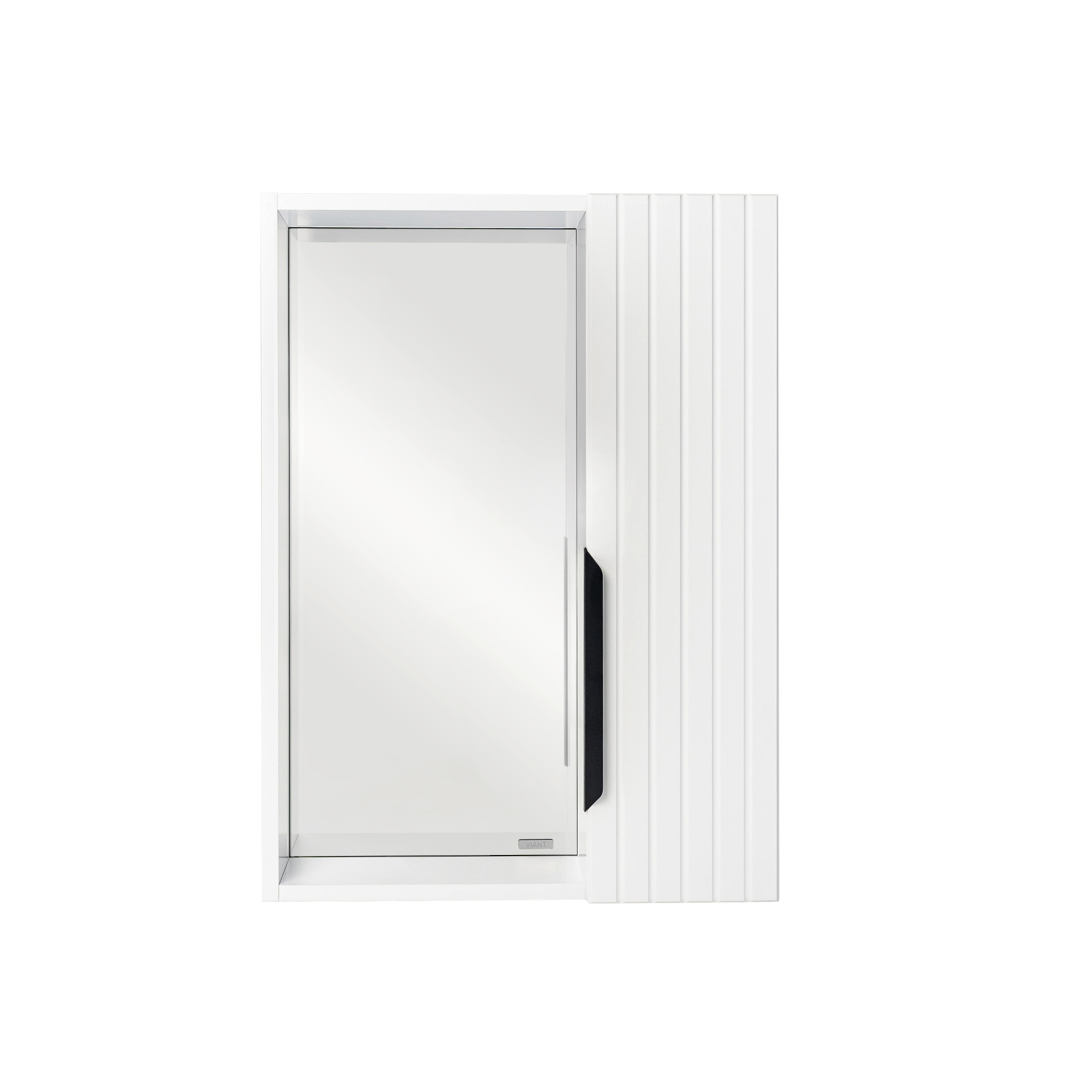 Зеркало со шкафом VIANT СИЦИЛИЯ 60 белый (VSIC60BEL-ZSH)