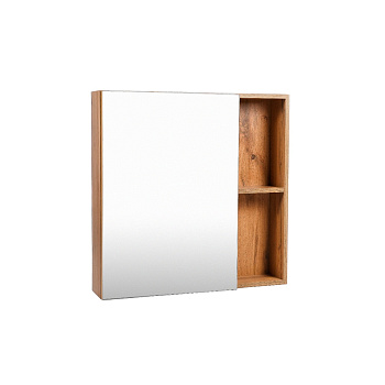 Зеркальный шкаф VIANT БОСТОН 70 подвесной дуб вотан (VBOS70-ZSH)