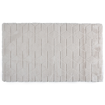 Коврик для ванной 1-ый Fixsen DIAMONT, FX-9050A, бежевый, 70х120 см