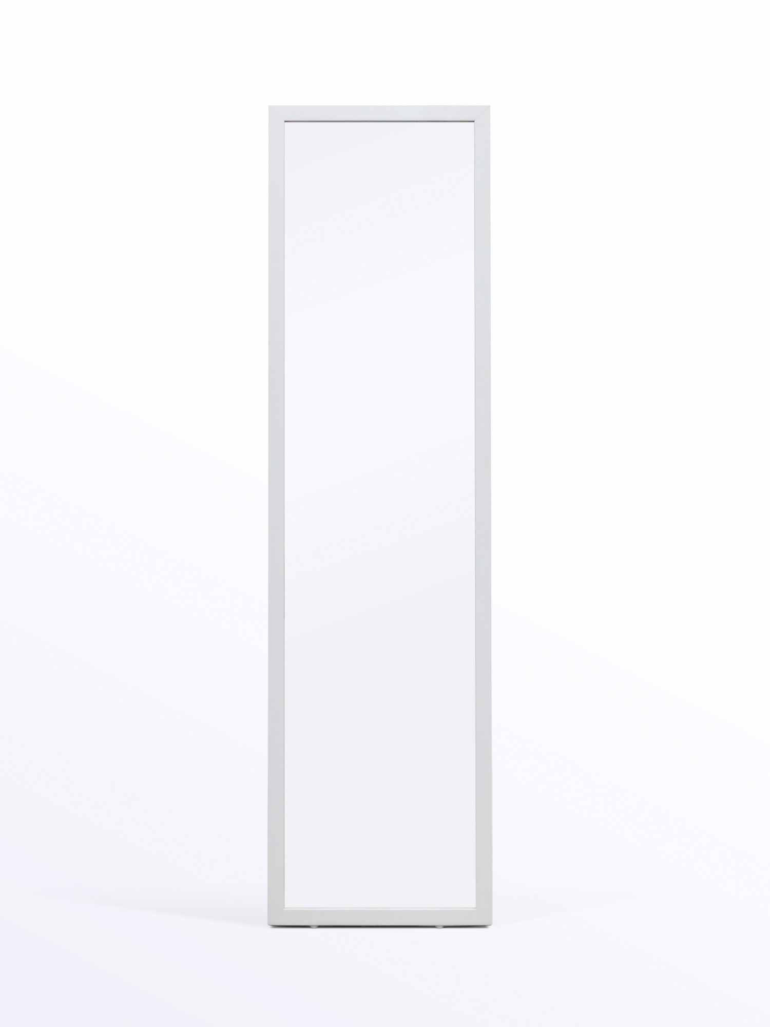 Зеркало напольное Оливер 330х1200 в белой раме
