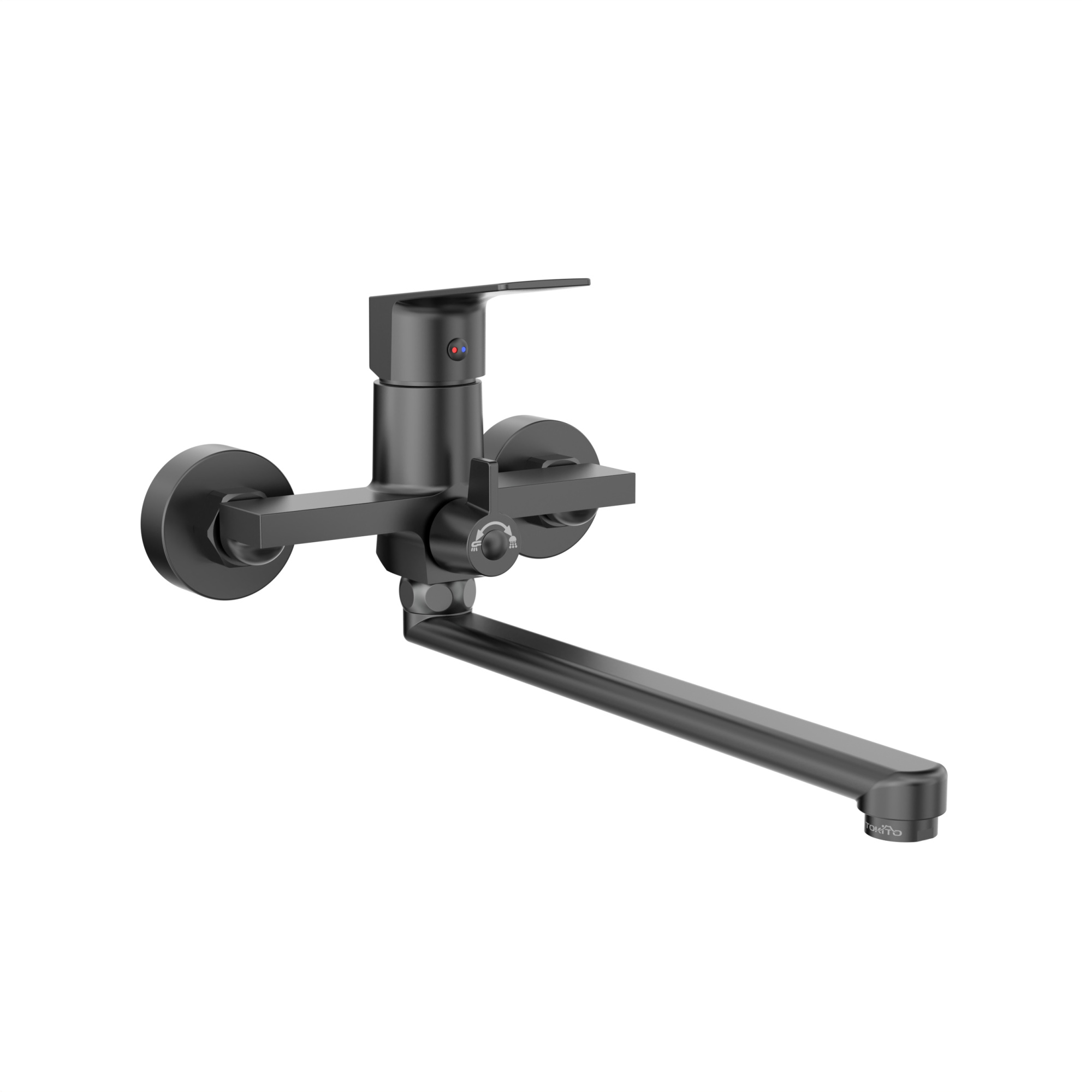 Смеситель для ванны TOKITO AMA черный (TOK-AMA-1015BL)