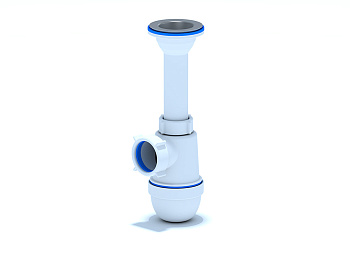 Сифон Ани 1 1/2"* 40, ANI PLAST