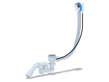 Перелив п/а с сифоном регулируемый 520мм, ANI PLAST	