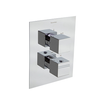 Встраиваемый термостатический смеситель для душа KUATRO 478712S на 2 выхода